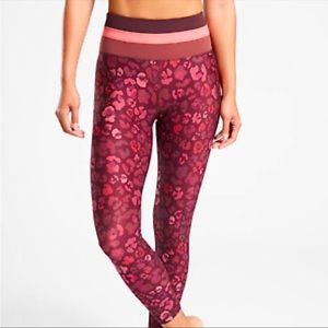 Athleta Elation Abstract 7/8 Tight, Small, Powervita
